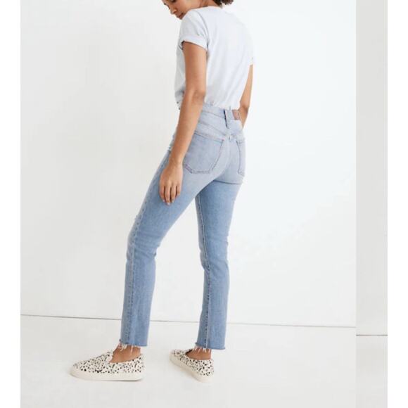 Madewell The Curvy Perfect Vinatge Jean in Coffey Wash Worn-In Edition Size 28 - Picture 2 of 15